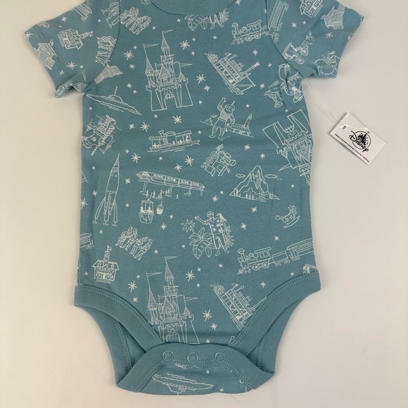 Disney Other - Blue Kids One Piece